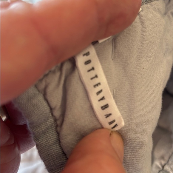 Pottery Barn Blue appliqué quilt king and one king sham - Picture 6 of 7